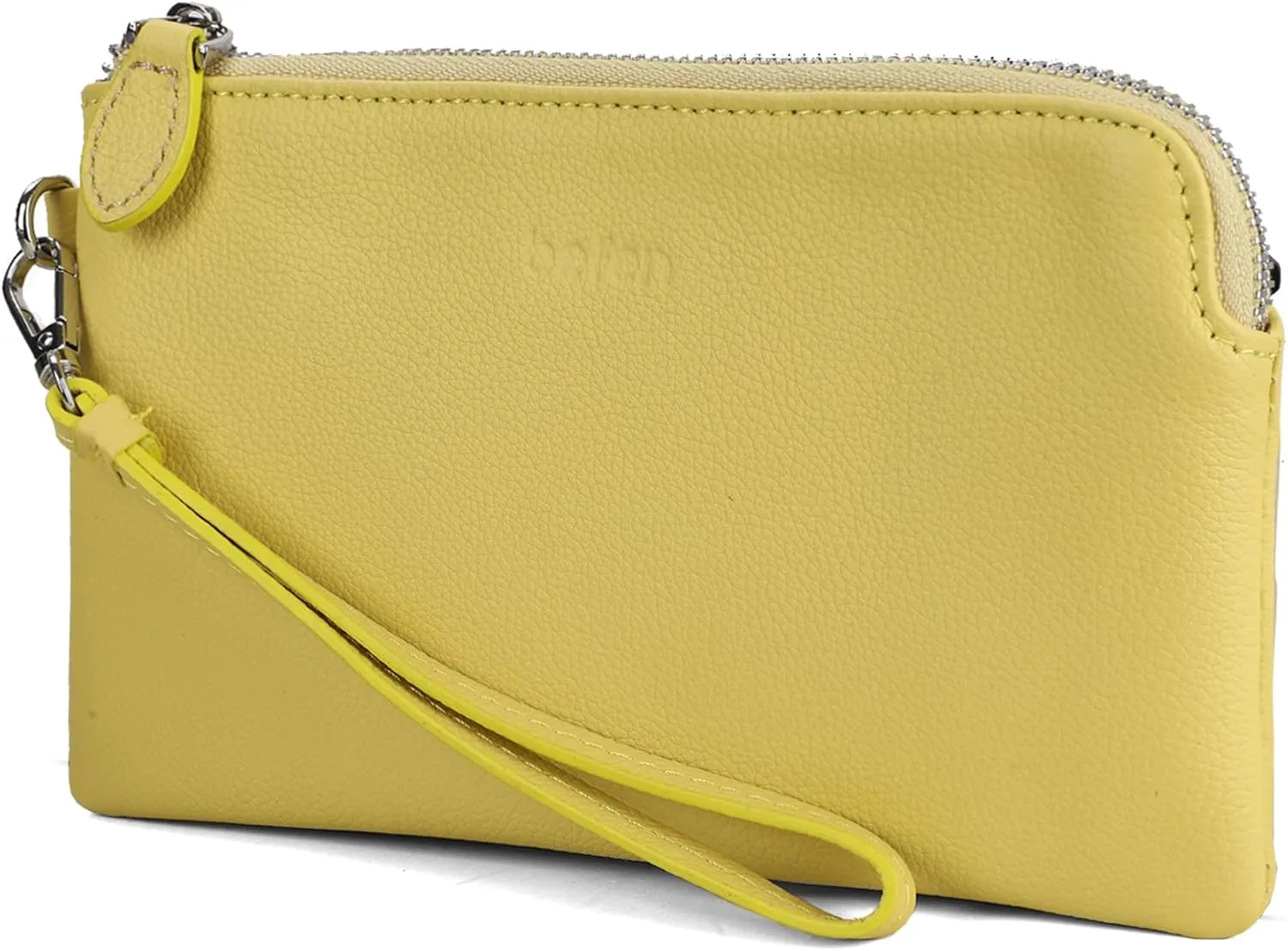 befen Genuine Leather Wristlet Clutch RFID Blocking Bag Cell Phone Wallet Purse Wristlet Wallet Purses and Handbags for Women