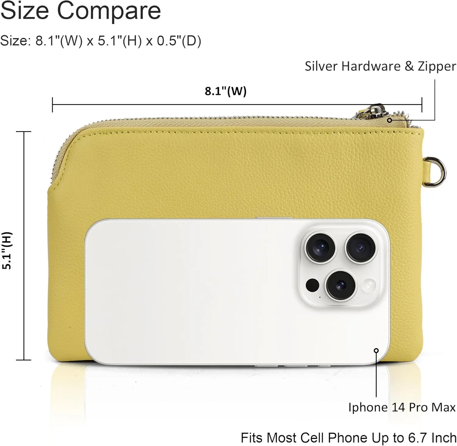 befen Genuine Leather Wristlet Clutch RFID Blocking Bag Cell Phone Wallet Purse Wristlet Wallet Purses and Handbags for Women