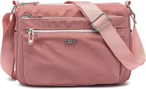 ETidy Casual Nylon Shoulder Bag For Women Waterproof Lightweight Crossbody Purse Hobo Bag