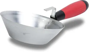 MARSHALLTOWN QLT Bucket Dippers, 305mm Length, 184mm Width, Galvanized Steel Construction, Soft Grip Handle, Hanging Clips, BD863